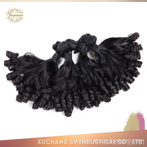 best selling products russian aunty funmi hair bouncy curls human virgin remy hair weave